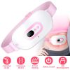 Portable Heating Pad for Cramps Fast Heating Pad for Women Girl Cordless Menstrual Heating Pad with 3 Heat Levels and 3 Massage Modes for Back Belly