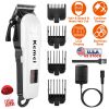 Rechargeable Hair Clipper Cordless Clipper Hair Trimmer Shaver Barber Clipper Hair Cutting Machine