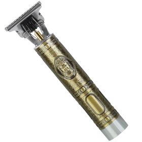 T-Blade Hair Trimmer Cordless Retro Hair Close Cutting Clippers Electric Rechargeable Zero Gapped Detail Beard Shaver for Beard Head Body
