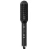 Hair Straightener Brush Electric Hair Straightener Comb Hot Comb for Women Hot Comb with 5 Heating Levels Wide Voltage Range Black