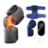 Cordless Knee Massager Heated Knee Brace Wrap Electric Knee Heating Pad with 5-Level Heating 3-Level Vibration 3-Mode & 3-Level Air Compression