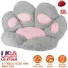 Cat Paw Cushion Seat Skin Friendly Comfortable Lazy Sofa Chair Floor Mat Office Chair Cushion Pad Relieve Back Coccyx Sciatica