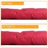 66.92x22.04in Thickened Chaise Lounger Cushion Recliner Rocking Chair Sofa Mat Deck Chair Cushion