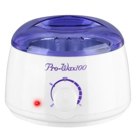 Wax Warmer Hair Removal Waxing Machine Kit Hot Hard Electric Wax Heater Melter Facial Armpit Foot Body Waxing Spa for Women & Men Use (Option: US)