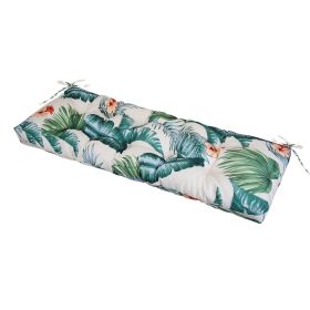 Bench Seat Cushion For Indoor Outdoor Furniture Non Slip Long Chair Cushion with Ties Strap Waterproof Swing Cushion 51.18x19.68IN For Garden Patio Ba (Option: Waterproof_10_Hawaii)